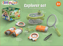 LittleCub Bug Hunting Kits for Children - 10 Pcs Bug Catcher for Kids, Kids Insect Explorer kit, Educational Toys Includes an Observation Box, Magnifier, Compass, Tweezers, Flashlight, and Net Bag by TinyTreasures Baby Boutique
