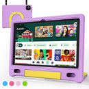 Kids Tablet, 10.1 Inch Tablet for Kids, Android 14, 64GB, Octa-Core CPU, WiFi, Big Battery, Kids Conten, Parental Control, HD Display Children Age 3-12, Bluetooth, Purple Case by TinyTreasures Baby Boutique