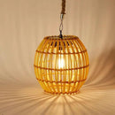 Hanging Solar Lantern Outdoor Waterproof, Large Solar Rattan Lantern Outdoor with Twine Handle, Bright Solar Outdoor Lights with Edison Bulb for Garden Patio Yard Decoration by GreenHaven Gardens
