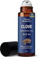 Clove Essential Oil Roll On 10 ml - Pre-Diluted Roller for Skin, Teeth & Aromatherapy - Ready to Use - Made from Pure Natural Oils - Nexon Botanics by CozyNest Decor