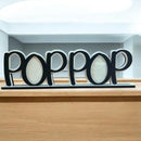 Gift for PopPop, Picture frame for Grandpa, Grandpa picture frame, Pop Pop picture frame, Gift for new papa, Grandparent photo frame (PopPop) by TinyTreasures Baby Boutique