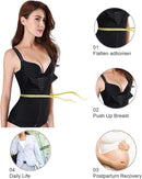 URSEXYLY Maternity Support Belt Postpartum Waist Trainer Shapewear Recovery Waist Cincher Black by TinyTreasures Baby Boutique