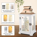 Memorial Lantern, Sympathy Gifts for Loss of Mom/Dad/Loved One, Bereavement Gifts, in Memory of Loved One Lantern,Celebration of Life, Memorial Gifts, Funeral Lantern,Those WE Love Don't GO Away by CozyNest Decor