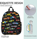 Toddler Backpack for Boys 3-8: Preschool Kindergarten Backpack - Cute Kids Backpacks for Boys-Sports Car by TinyTreasures Baby Boutique