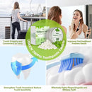 200 Pcs Toothpaste Tablets - Nano Hydroxyapatite Natural Whitening, Reduce Sensitivity,Fluoride & Plastic Free, Eco Friendly & Travel Mouthwash Tablets by CozyNest Decor