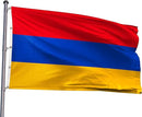 Armenia Extra Large Flag 12x18FT Giant Armenian National Polyester Flag With 5 Grommets For Patriotic Armenian Themed Festival Events Party Decoration(Armenia, 12x18FT) by GreenHaven Gardens