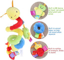Uonlytech Baby Crib Hanging Rattles Toys, Carseat Toys Hanging Rattles Spiral Stroller Crib Cot Toy Spiral Toy Pram Hanging for Babies Boys and Girls by TinyTreasures Baby Boutique