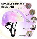 Kids Helmet for 2-3-5-8-14 Ages Girls and Boys, Ventilation and Impact Resistance Toddler Helmet for Multi-Sport Bicycle Scooter Inline Roller Skate and Skateboarding by TinyTreasures Baby Boutique