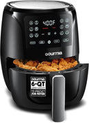 Gourmia Air Fryer 6 QT Digital – Guided Cooking with 12 One‑Touch Presets, FryForce 360 Large XL Basket, Touchscreen, Dishwasher‑Safe Accessories, Healthy No‑Oil Cooking GAF686 by CozyNest Decor