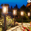 XMCOSY+ Solar Garden Lights Waterproof - 20 LM Solar Pathway Lights, Water Lens Glass Outdoor Lighting for Garden Yard Walkway Driveway Landscape (Warm White) by GreenHaven Gardens