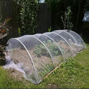 Agfabric Garden Netting 8.2'x9.8' Insect Pest Barrier Netting for Garden Protection,Plant Cover Row Cover Mesh Netting for Vegetables Fruit Trees and Plants,White by GreenHaven Gardens