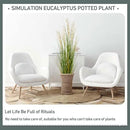 Artificial Plant, 47in Tall Pampas Grass, Faux House Plants in Pot, Indoor Decorative Flowers &Greenery for Home and Office, Ideal Housewarming Gift by CozyNest Decor