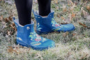 NORTY - Womens Ankle Rain Boots - Ladies Waterproof Winter Spring Garden Boot runs ½ size large by GreenHaven Gardens