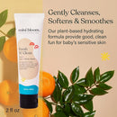 Fresh N’ Clean 2-in-1 Hair + Body Wash Shampoo Sulfate-Free Baby & Kid Safe Aloe leaf, Chamomile extract, Lavender & Botanicals - Travel Size by TinyTreasures Baby Boutique