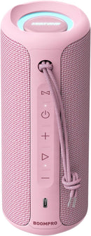 MIATONE Portable Bluetooth Speaker 36W Stereo Sound Bass Boost, 24H Playtime Bluetooth 5.3 TWS Pairing (Pink) by TinyTreasures Baby Boutique