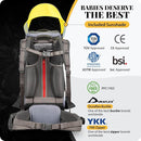 WIPHA Baby Backpack Carrier, Upgraded Carrying System Toddler Hiking Backpacks Carrier, Ergonomic Pro Baby Carrier Backpack with Safety Seat by TinyTreasures Baby Boutique