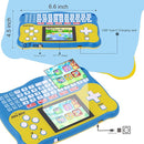 Kids Tablet/Baby Learning Pad with 102 Activities/Toddler Tablet with ABC/Words/Music/Math Interactive Educational Electronic Toys Gifts Handheld Game for Preschool Boys Girls Ages 3-12 (Blue-) by TinyTreasures Baby Boutique