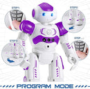 KingsDragon RC Robot Toys for Kids, Gesture & Sensing Programmable Remote Control Smart Robot for Age 3 4 5 6 7 8 Year Old Boys Girls Birthday Gift Present,Purple by TinyTreasures Baby Boutique