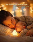 Kids lamp, Bunny Night Light, Toddler Night Light, Rechargeable & Dimmable with 30 mins Timer Function, Safe Silicone Material for Kids to Play with,【9 Colors】 by TinyTreasures Baby Boutique