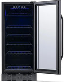 Newair 24" Wine and Beverage Refrigerator 20 Bottle and 70 Can Capacity, Built-in or Freestanding Cooler, Dual Zone Fridge in Stainless Steel with Splitshelf by CozyNest Decor