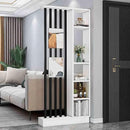 Wall Room Divider,Freestanding Room Divider with Shelves,Wood Room Divider Screen with Storage Cabinet, Wall Divider for Room Separation, for Home Office Decorative B 31.4×9.4×78.7in by CozyNest Decor