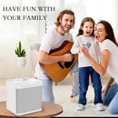 Karaoke Machine for Adults and Kids, Portable Bluetooth Karaoke Speaker with 2 Wireless Microphones for TV, Singing Karaoke for Home Party, Great Gifts for Boys and Girls by TinyTreasures Baby Boutique