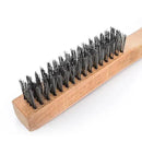 Elsjoy 12 Pack Wire Brush with Wooden Handle, 10 Inch Stainless Steel Wire Scratch Brush Wire Cleaning Brush Set for Removing Rust, Paint, Welding Slag by CozyNest Decor