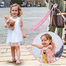 Accmor Toddler Harness Leash, 3 in 1 Cute Butterfly Kids Leash + Anti Lost Wrist Link, Adorable Child Walking Harness Wristband Assistant Soft Strap Belt Protector for Baby Girls to Outdoor Travel by TinyTreasures Baby Boutique