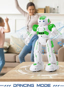 KingsDragon RC Robot Toys for Kids, Gesture & Sensing Remote Control Robot for Age 4 5 6 7 8 Year Old Boys Girls Birthday Present (Green) by TinyTreasures Baby Boutique