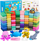 CiaraQ Modeling Clay Kit - 64 Colors Air Dry Clay with Sculpting Tools, Ideal for Crafting, DIY Projects. Easter/Halloween/Christmas Gifts. by TinyTreasures Baby Boutique