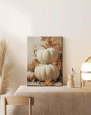 Farmhouse Autumn Pumpkin Wall Art Decor, Rustic Fall Canvas Prints Framed for Living Room Kitchen Dining Room, Thanksgiving Decorations and Cozy Fall Wall Art Picture, Ready to Hang by CozyNest Decor