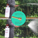 Itisll Portable Garden Pump Sprayer Brass Wand Shoulder Strap for Yard Lawn Weeds Plants 2Gal by GreenHaven Gardens