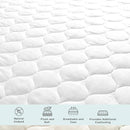 FABDREAMS Organic Quilted Mattress Protector | Mattress Pad| Queen Mattress Cover| Naturally Breathable | Noiseless| Fits up to 17" Deep Pocket| Temperature Regulating | Queen | White by TinyTreasures Baby Boutique