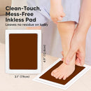 4-Pack Inkless Baby Hand and Footprint Kit - Mess Free Ink Pad for Newborn Keepsake, Dog Nose & Paw Print Kit, Clean Touch Ink Pad for Baby Hand & Footprints, Ideal New Mom Gifts (Autumn, L) by TinyTreasures Baby Boutique