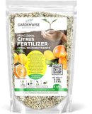 Professional Citrus Fertilizer + Vital Micronutrients; Perfect Balanced NPK for All Citrus; for Indoor and Outdoor Plants; Orange, Lime, Avocado and Lemon Tree Fertilizer (4 QUARTS) by GreenHaven Gardens