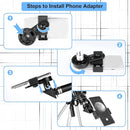 Telescope for Adults & Kids, 70mm Aperture 300mm Refractor Telescope, Portable Travel Refractor Telescopes for Astronomy Beginners with Tripod, Phone Adapter by TinyTreasures Baby Boutique