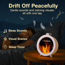 Dekala ChronoSense Alarm Clock for Bedroom Temperature Humidity, 7-Day Programmable 4 Alarms, 100dB Loud Gradual Alarm Clock Heavy Sleeper, IPS Screen Animation, Hourly Chime by TinyTreasures Baby Boutique