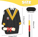 WERNNSAI Graduation Piñata - Graduation Gown Piñata with Blindfold and Bat Graduation Party Game Decorations for College School Elementary Kindergarten Party Games Supplies (12.5" x 16.5" x 3") by TinyTreasures Baby Boutique
