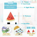 Toddlers Bilingual Spanish & English Talking Flash Cards with 288 Sight Words, Speech Therapy Toys for 3 4 5 6 Years Old Boys and Girls, Learning Educational Kids Gifts (Blue) by TinyTreasures Baby Boutique