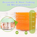 32-Pack Leakproof 4oz Glass Baby Food Jars With Lids - BPA Free, Freezer & Microwave Safe by TinyTreasures Baby Boutique