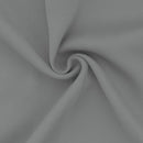 Easy-Going Blackout Curtains for Bedroom, Solid Thermal Insulated Grommet and Noise Reduction Window Drapes, Room Darkening Curtains for Living Room, 2 Panels (52x108 in,Light Gray) by CozyNest Decor