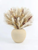 xin's convey 110pcs Dried Pampas Grass Decoration, Dried Flower Bouquet in Vase, Reed Grass Bouquet for Boho Floral Home, Wedding Party Centerpiece, Rustic Farmhouse Decoration.(Brown) by CozyNest Decor