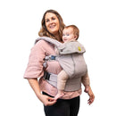 LÍLLÉbaby Complete All Seasons Ergonomic 6-in-1 Baby Carrier Infant to Toddler with Lumbar Support (7-45 Pounds), 360 Degree Baby Wearing & Multi-Position, Inward & Outward Facing (Stone) by TinyTreasures Baby Boutique