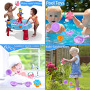6Pcs Toddler Bath Toys for Kids Ages 1-3 Bath Toys for Babies12-18 Months Water Can Bathtub Toys for Kids Pool Toys Water Table Toys for 1 2 3 4 5 6 Years Old Girls Boys Gift by TinyTreasures Baby Boutique