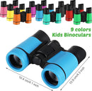 Yunsailing 9 Pack Kid Binoculars Shockproof Mini Compact Binoculars Gifts for 3-12 Years Boys Girls Folding Small Telescope for Kids Bird Watching Camping Outdoor Play, 9 Colors by TinyTreasures Baby Boutique