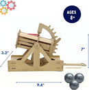 PATHFINDERS STEM Kit – Leonardo da Vinci Bombard Cannon | Science Kits for Kids Age 12-14 | stem Age 12-14 Physics Toys | Kids Engineering kit by TinyTreasures Baby Boutique