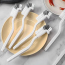 Rtteri 48 Pcs Kitchen Scrub Brush Bulk Plastic Sink Bathroom Cleaning Edge Corner Brush for Household Bottle Dish Tile Lines Window Track Crevice with Stiff Bristle by CozyNest Decor