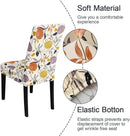JQinHome Pattern Chair Covers for Dining Room Set of 4, High Stretch Removable Washable Parsons Chair Slipcover for Home Party Hotel Wedding Ceremony (Flower,4PCS) by CozyNest Decor
