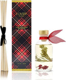 LOVSPA Reed Diffuser Set, Joy Winterberry Spruce Scented Oil Diffuser with Sticks, Home Fragrance Accessories for Bathroom Shelf Decor, Aroma Diffusers for Home or Office Desk, USA Made by CozyNest Decor