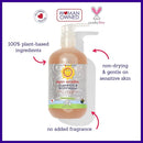 California Baby Super Sensitive Baby Shampoo and Body Wash | 100% Plant-Based | Gentle Fragrance Free Shampoo | Hypoallergenic | 19 Ounce (Pack of 2) by TinyTreasures Baby Boutique